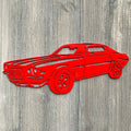 Classic Camaro Metal Sign Cutout - Classic Camaro Sign - Powder Coated Metal for a Timeless Look