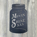 You Are The Moon To My Shine Metal Sign Cutout - Mason Jar Sign - Powder Coated - Farmhouse Decor