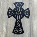 Celtic Cross Metal Sign Cutout - Powder Coated Metal Celtic Cross Sign - A Unique and Stylish Addition to Any Home or Event