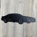 1990 IROC Camaro Metal Sign Cutout - '90 IROC Powder Coated Metal Sign - Retro Design for Car Enthusiasts