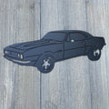 1967 Camaro Metal Sign Cutout - '67 Camaro Powder Coated Metal Sign - Classic Design for Car Enthusiasts