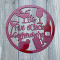 It's Five O'Clock Somewhere Metal Sign Cutout - Happy Hour Anytime with Our Powder Coated Sign - Escape to Margaritaville