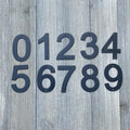 Modern House Numbers - Apartment Numbers - Address Sign Metal Sign Cutout - House Renovation - Easy Home Changes - Outside Decor -