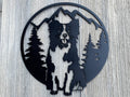 Border Collie Metal Sign Cutout -Bring the Loyalty and Intelligence of a Border Collie into Your Home: Powder Coated Sign of a Border Collie