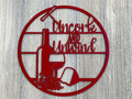 Uncork and Unwind Metal Sign Cutout - Bring a Bit of Relaxation to Your Space with Our Uncork and Unwind Sign - Wine-Inspired Sign