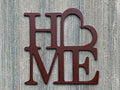 Home Metal Sign Cutout - Love Your Home - Love and Welcome