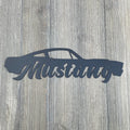 Fast Back Mustang - 1965-1970 - Metal Sign Cutout