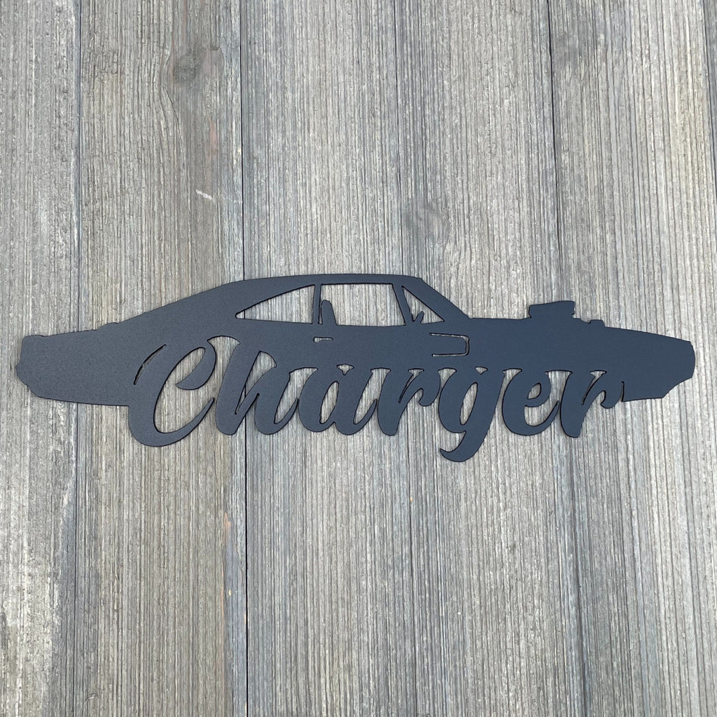 Second Generation Charger - 1968-1970 - Metal Sign Cutout