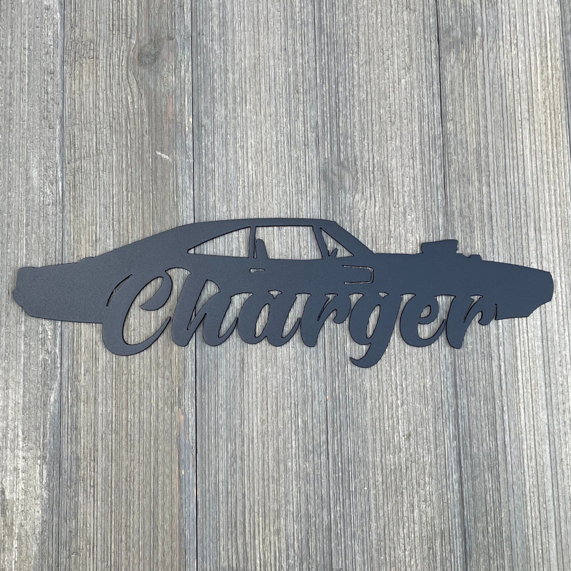 Second Generation Charger - 1968-1970 - Metal Sign Cutout