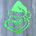 Green Mischief Holiday Metal Sign Cutout