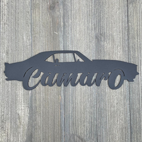 1967 Camaro Classic: Metal Sign Cutout (First Generation 67-69)