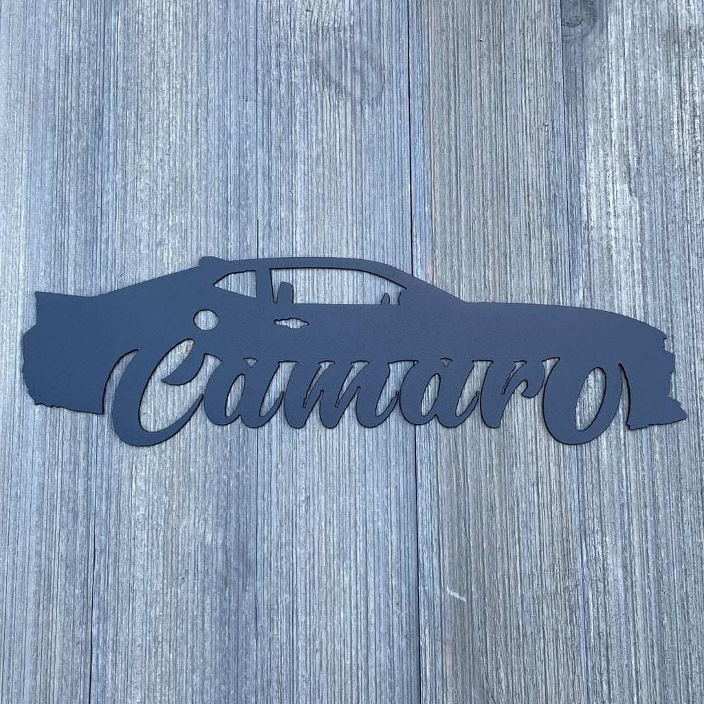 5th Gen Camaro: Metal Sign Cutout (2010-2015)