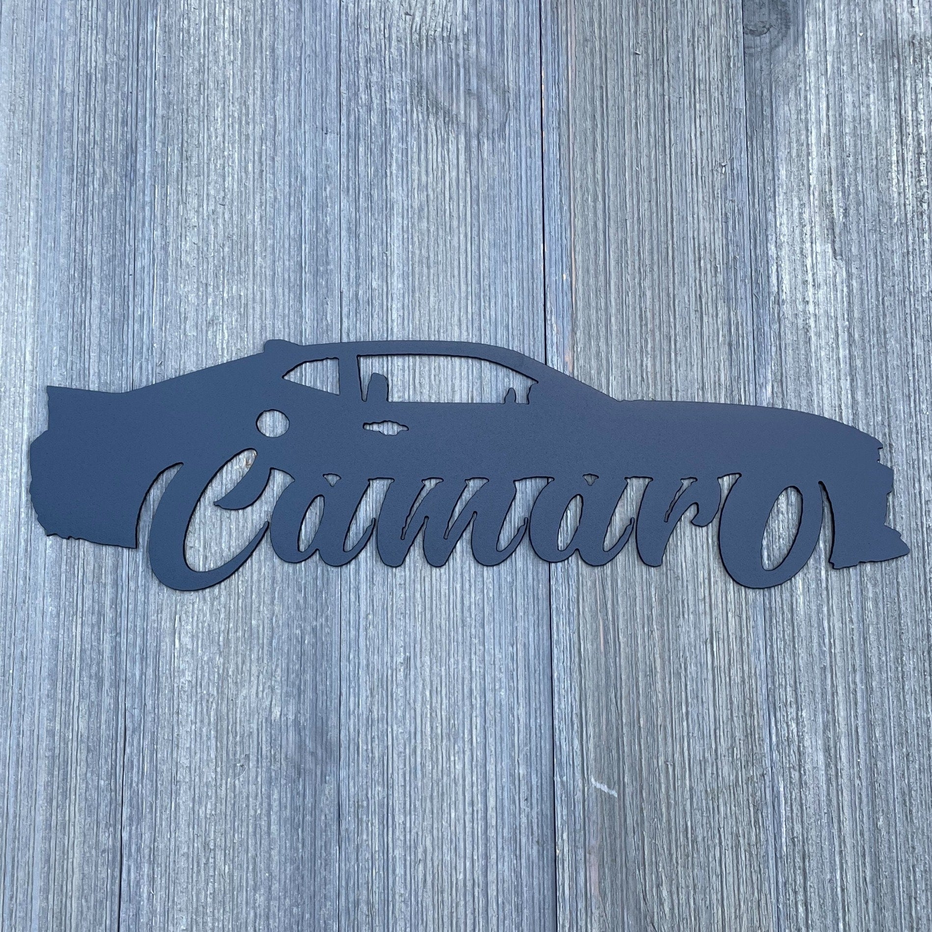 5th Gen Camaro: Metal Sign Cutout (2010-2015)
