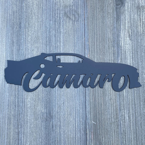 5th Gen Camaro: Metal Sign Cutout (2010-2015)