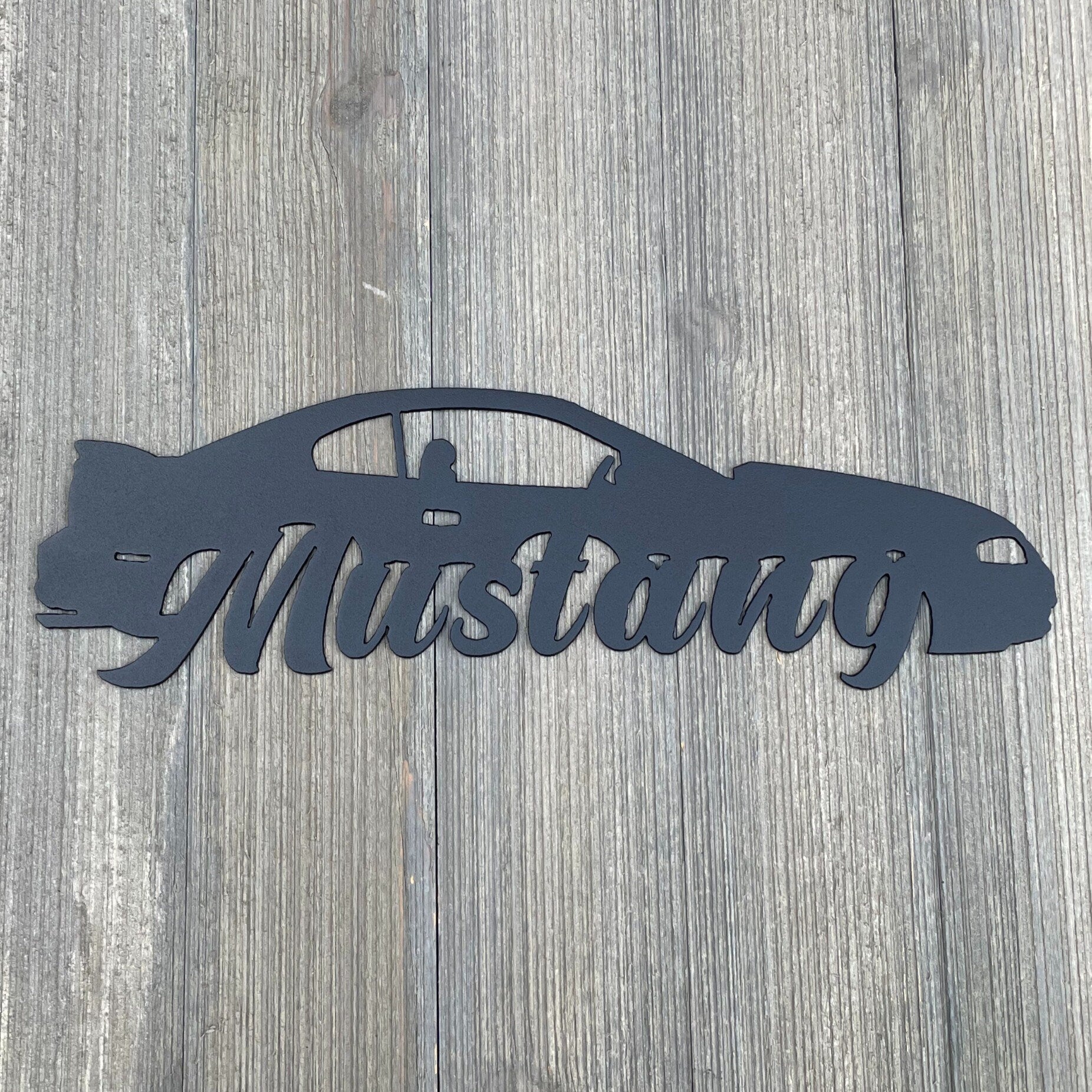 4th Gen Mustang: Metal Sign Cutout (1994-2004)