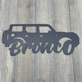 6th Gen 4-Door Bronco Expedition: Metal Sign Cutout (2021-Present)