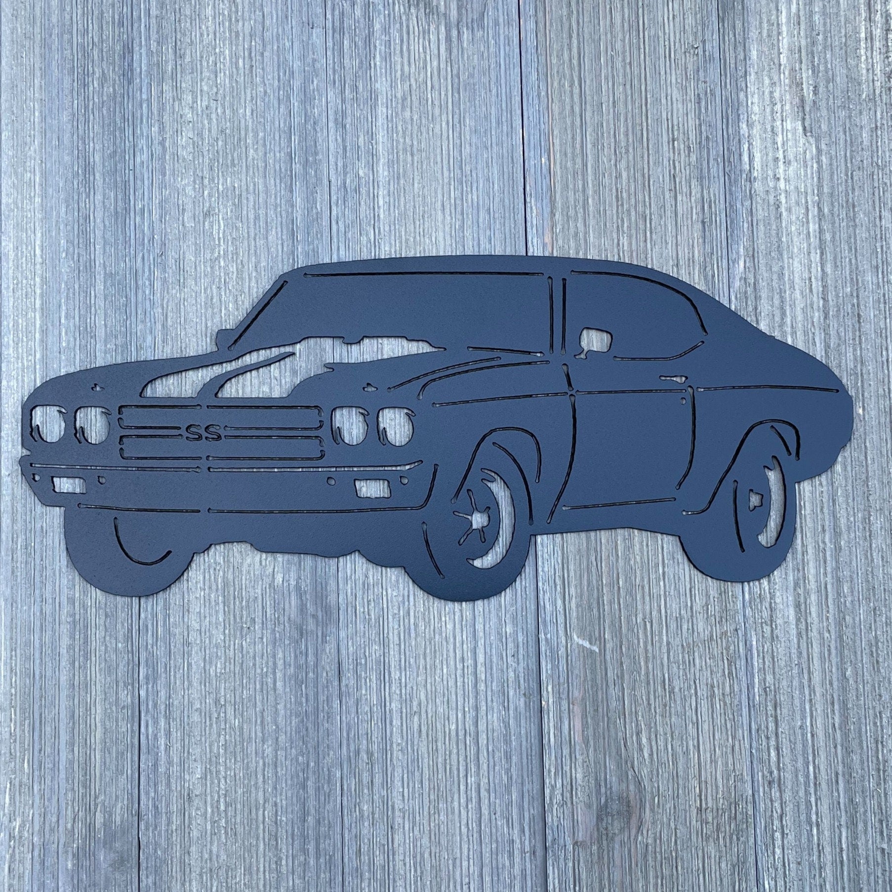 1970 Chevelle SS Classic: Metal Sign Cutout (Second Generation)