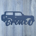 6th Gen 2-Door Bronco Expedition: Metal Sign Cutout (2021-Present)