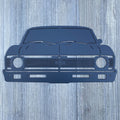 1969 Nova SS Classic: Metal Sign Cutout (Third Generation 1968-1974)