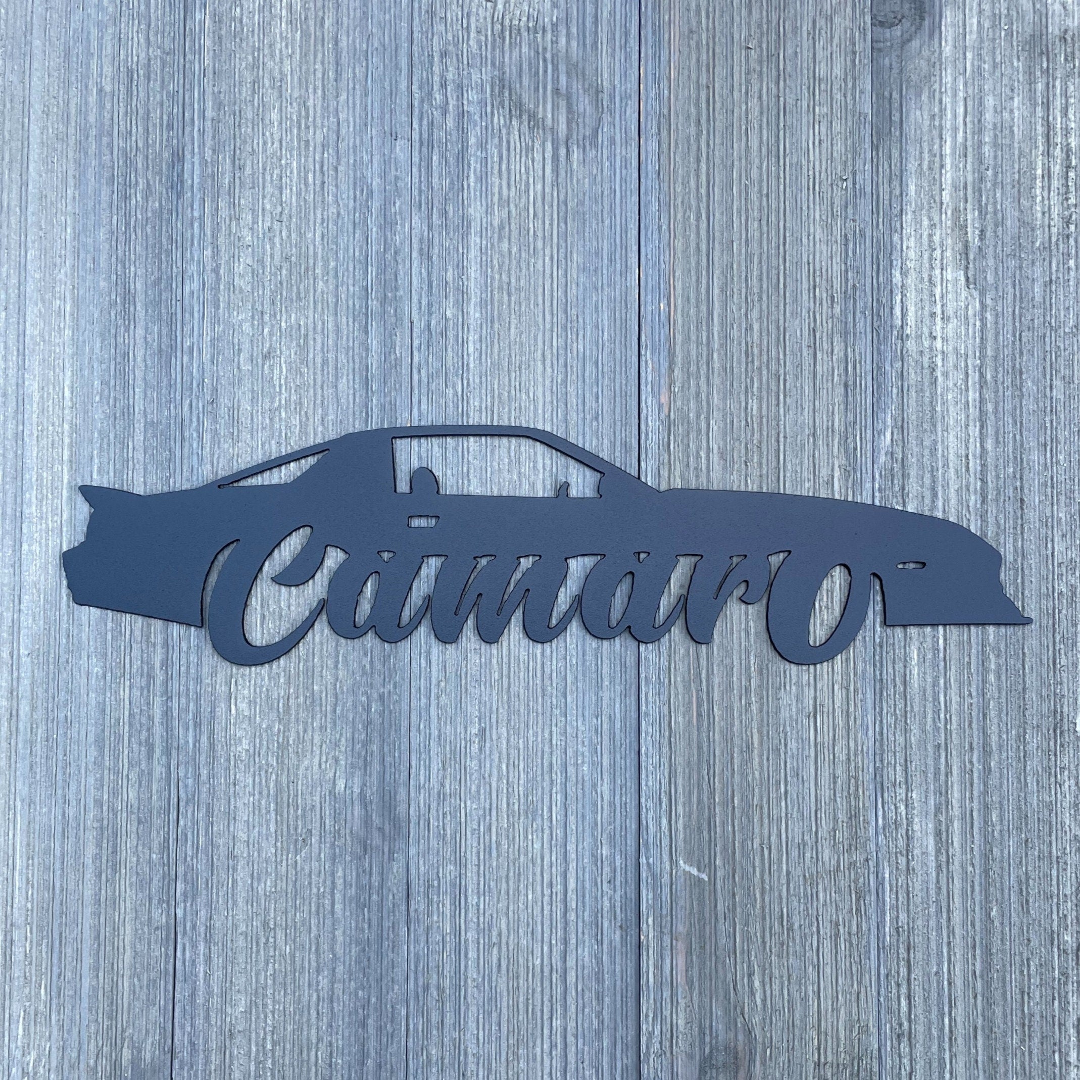 3rd Generation Camaro - 1982-1992 - Metal Sign Cutout