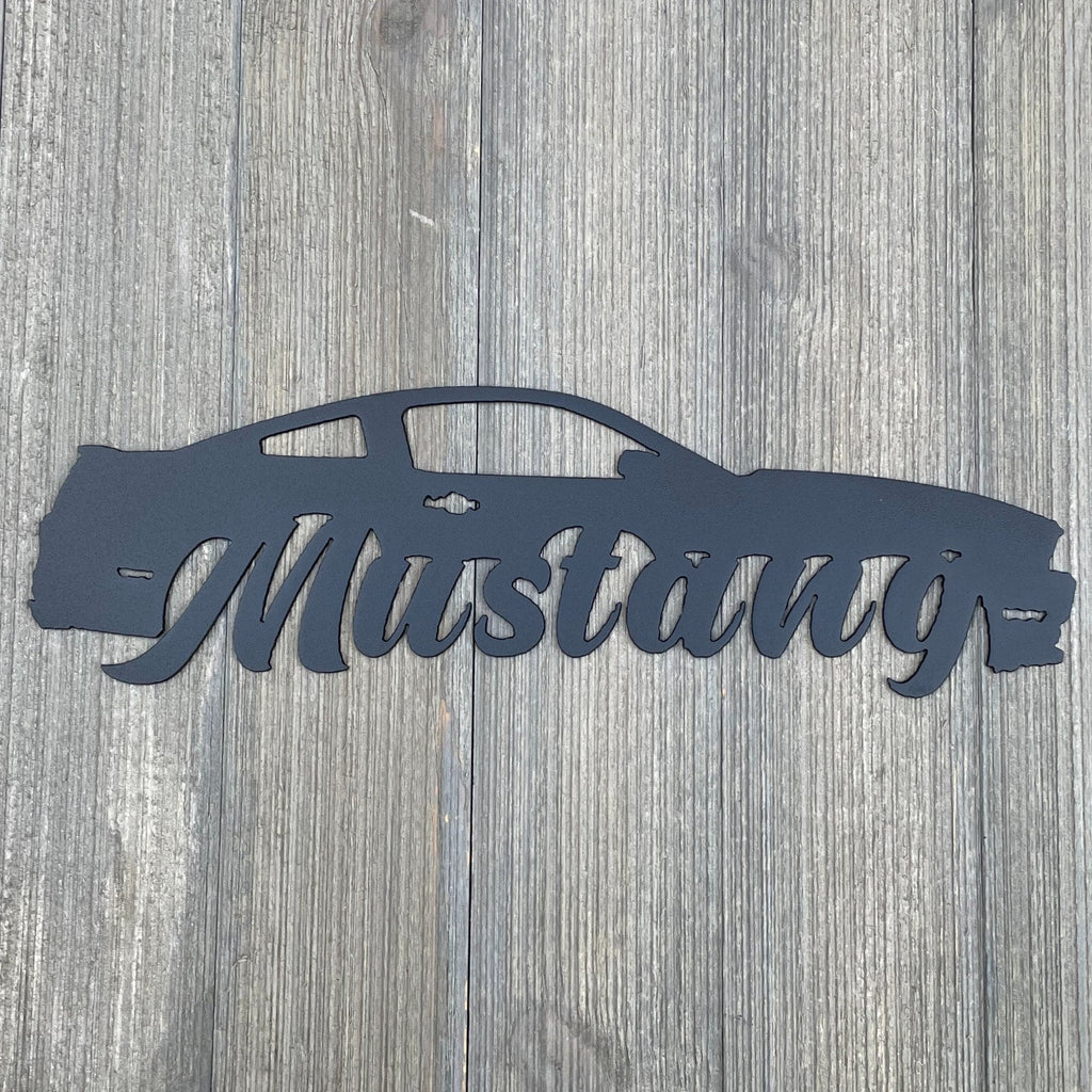 5th Generation Mustang - 2005-2014 - Metal Sign Cutout