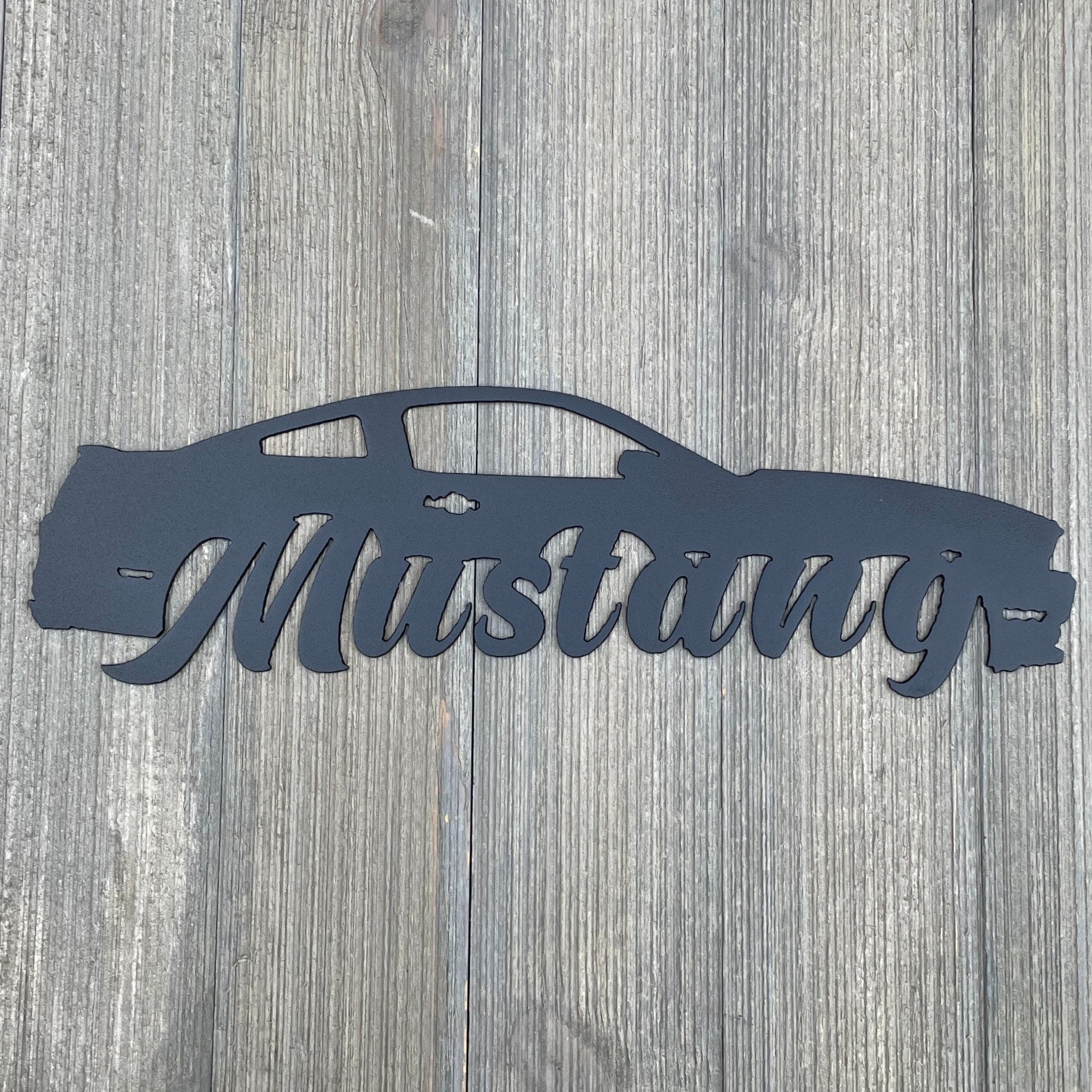 5th Generation Mustang - 2005-2014 - Metal Sign Cutout