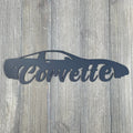 C5 Corvette - 1997-2004 - Metal sign cutout