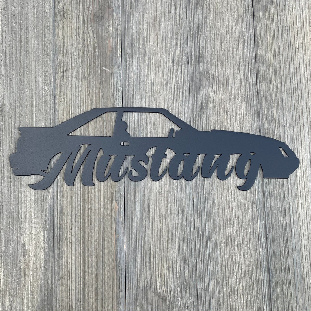 Third Generation Mustang - 1979-1993 - Fox Body - Metal Sign Cutout