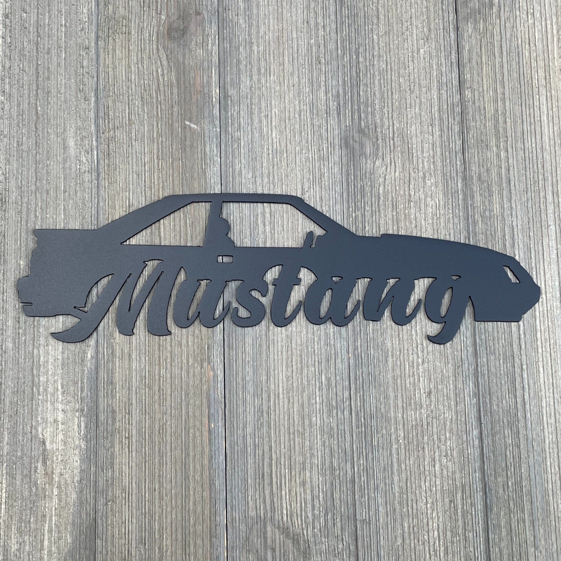 Third Generation Mustang - 1979-1993 - Fox Body - Metal Sign Cutout