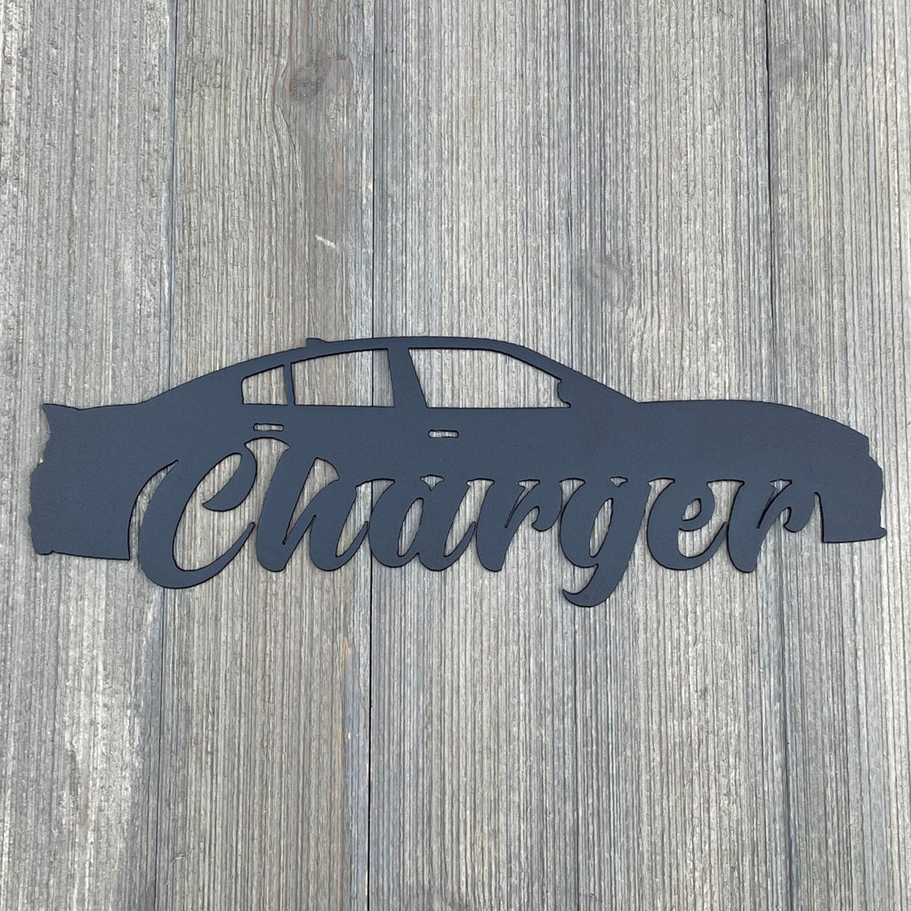 7th Generation Charger - 2011-Present - Metal Sign Cutout