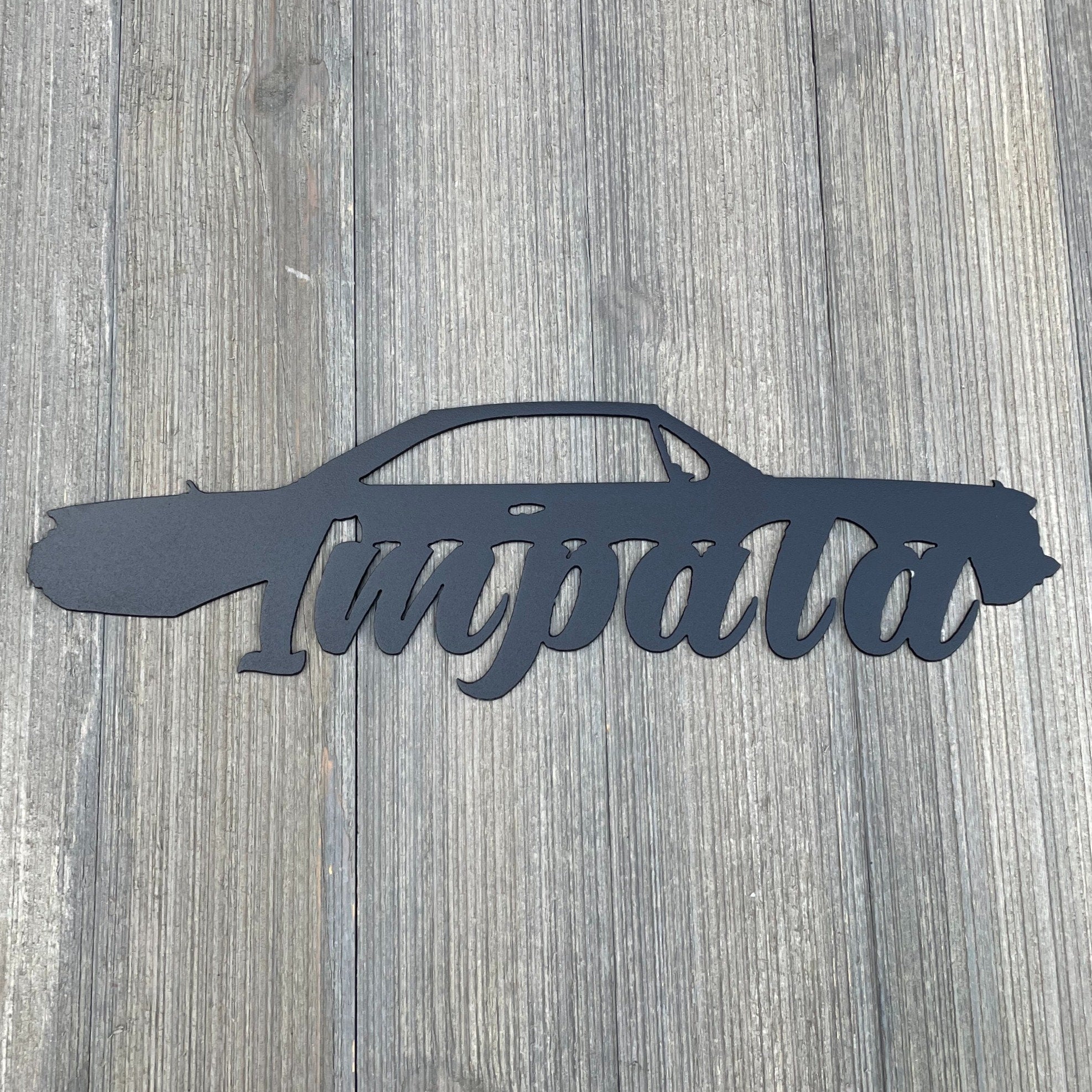 1961 Impala Metal Sign Cutout