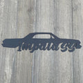 Impala SS Metal Sign Cutout