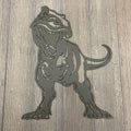 King of the Dinosaurs: T-Rex Metal Wall Sign - Tyrannosaurus Rex - Kids Room Decor