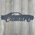 Second Generation Camaro Metal Sign Cutout (1970-1981)