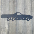 1970 El Camino Classic: Metal Sign Cutout (Third Generation 1968-1972)