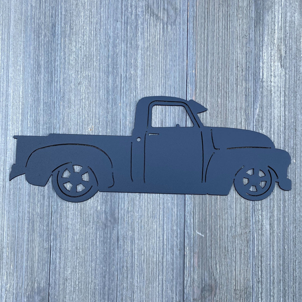 1951 GMC Truck Classic: Metal Sign Cutout (First Generation 1947-1955)