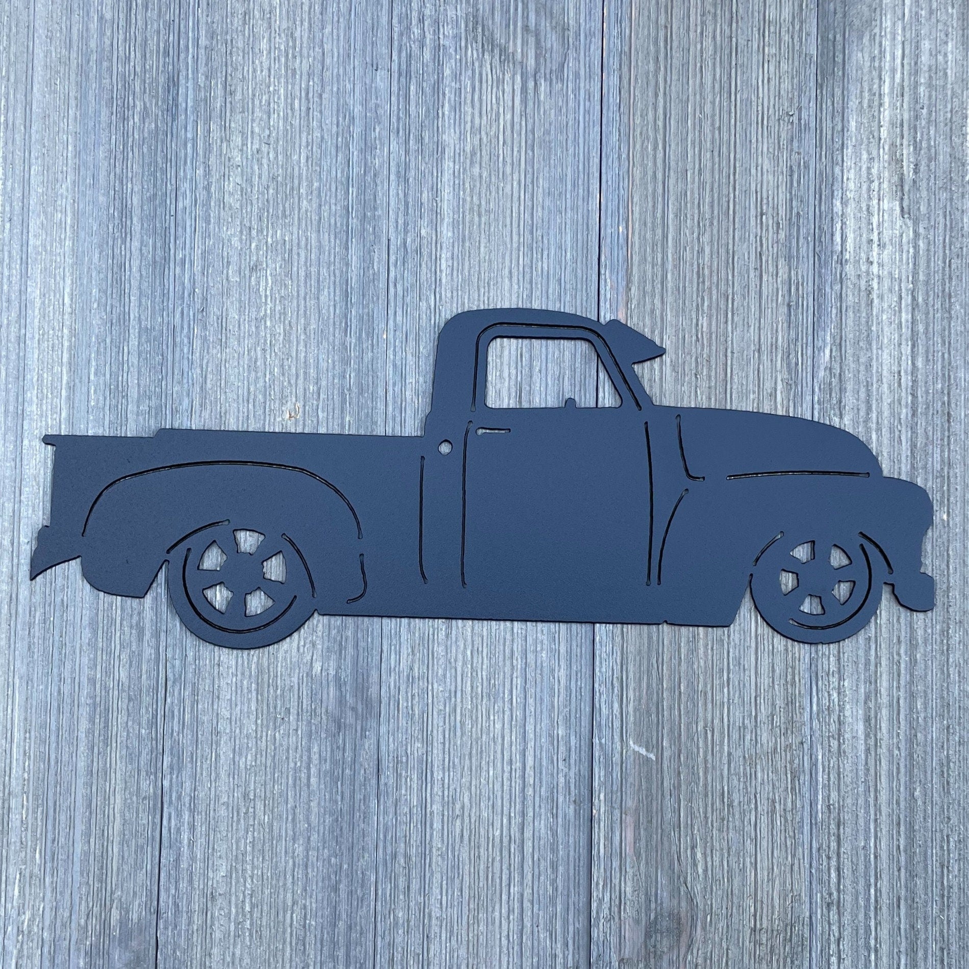 1951 GMC Truck Classic: Metal Sign Cutout (First Generation 1947-1955)