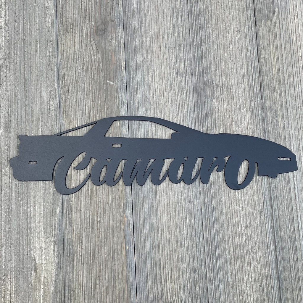 Fourth Gen Camaro Evolution: Metal Sign Cutout (1993-2002)