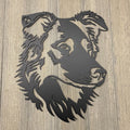 Australian Shepherd Metal Sign - A True Blue Companion for Your Home