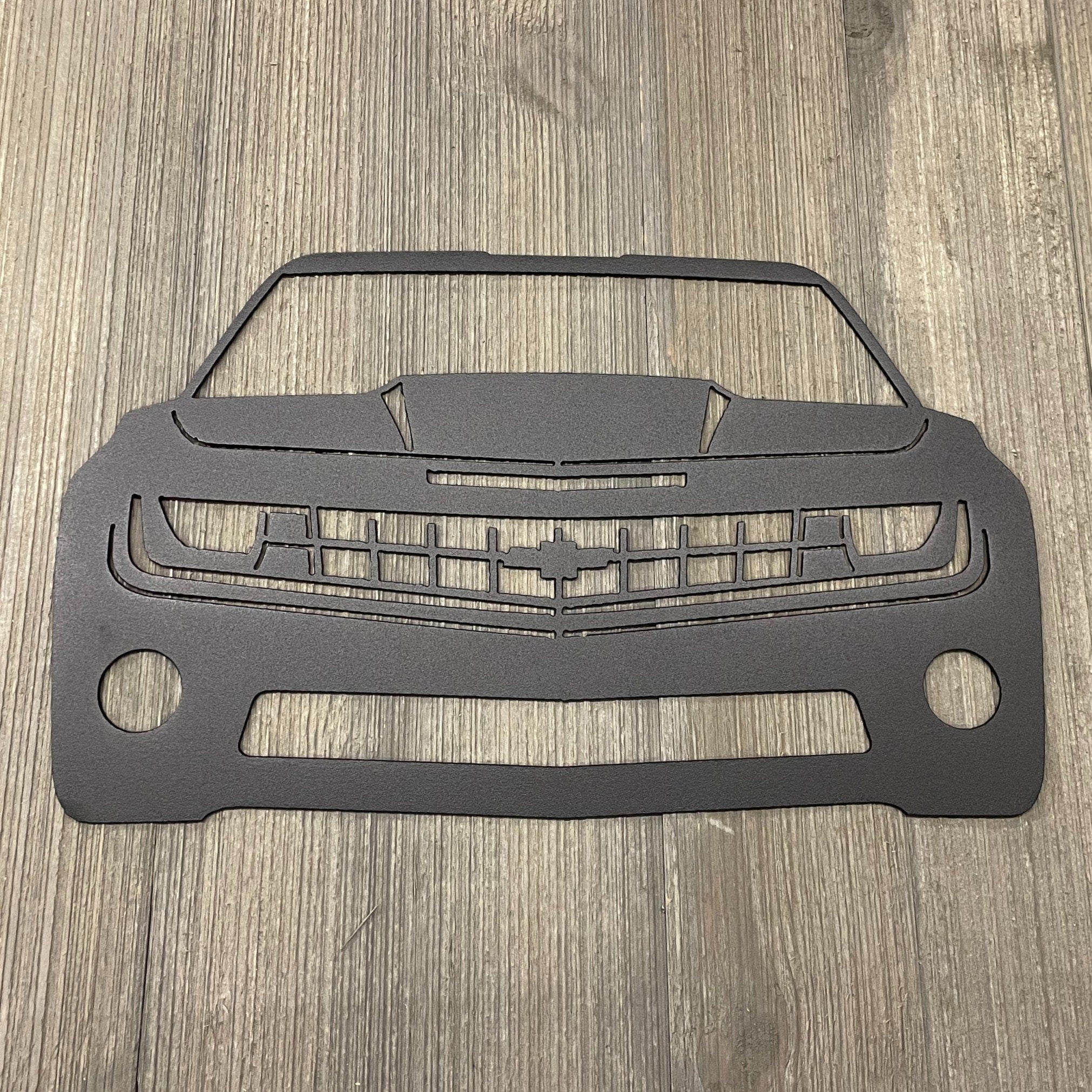 Sleek Camaro - 5th Generation - 2010-2015 - Metal Sign Cutout
