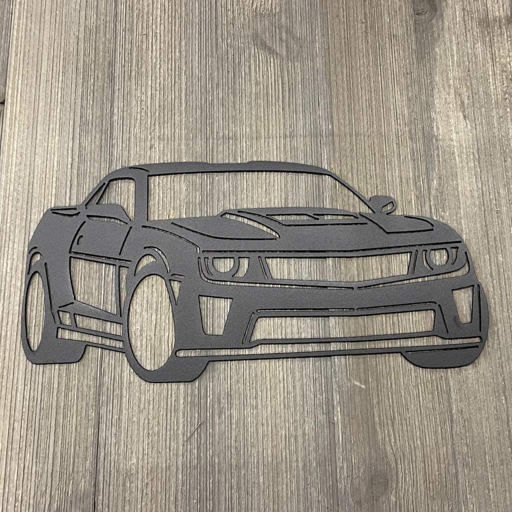 Modern Camaro - 5th Generation - 2010-2015 - Metal Sign Cutout