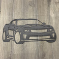 Modern Camaro - 5th Generation - 2010-2015 - Metal Sign Cutout