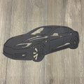 Tesla Model S Metal Sign