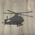 Sky Defender - Cool Military Helicopter Metal Sign