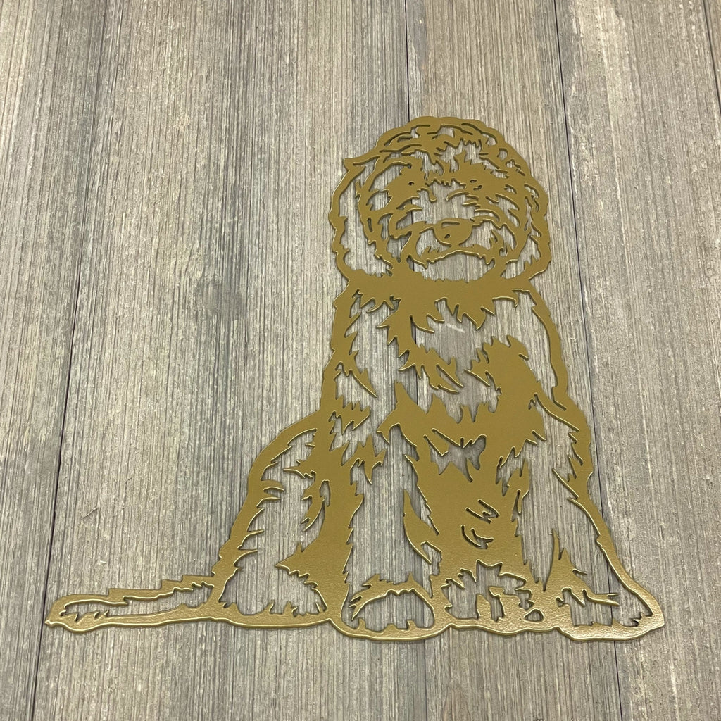 Doodle Delight Personalized Metal Sign for Labradoodles and Goldendoodles