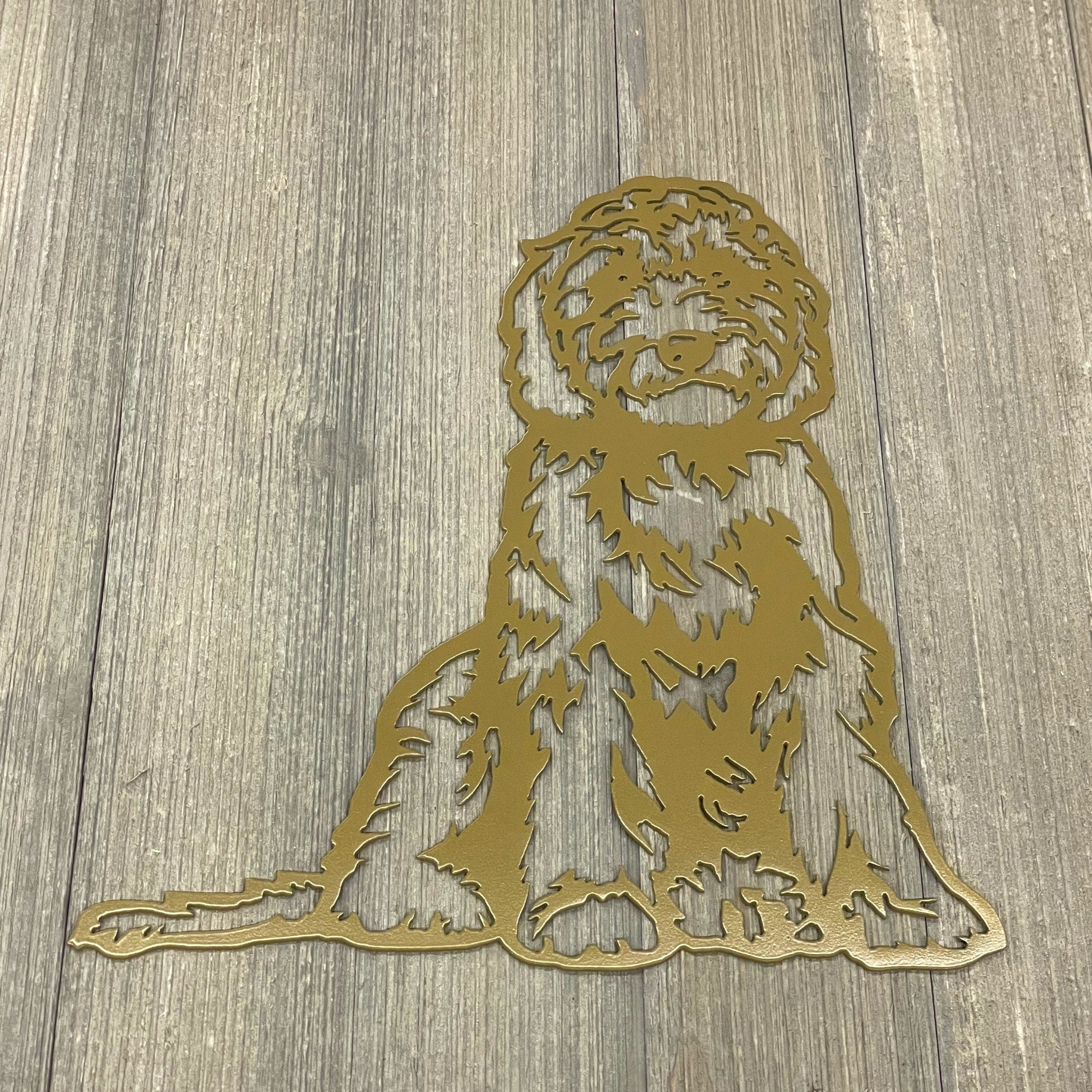 Doodle Delight Personalized Metal Sign for Labradoodles and Goldendoodles