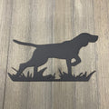 Shorthaired Pointer Metal Sign Cutout - Hunting Dog