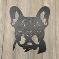 Frenchie Elegance Metal Sign - Adorn Your Space with French Bulldog Charm - French Bulldog Metal Sign Cutout
