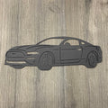 Sleek 2015-2022 Mustang - 6th Generation Metal Sign Cutout