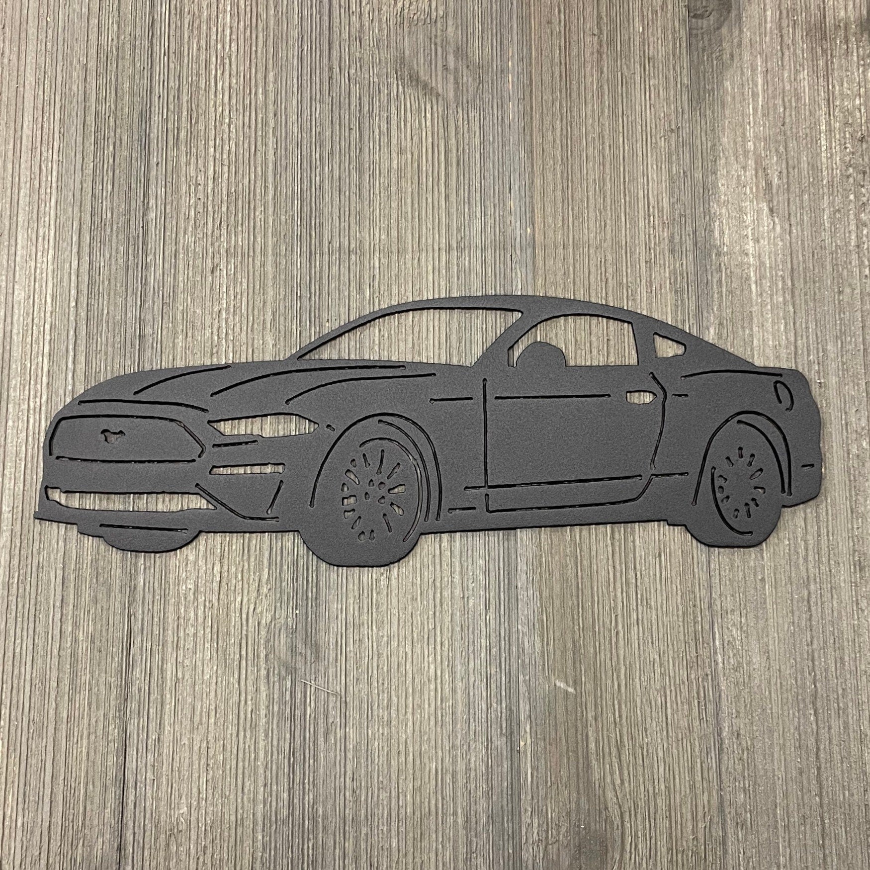 Sleek 2015-2022 Mustang - 6th Generation Metal Sign Cutout